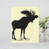 Moose Silhouette (Staand voorkant)