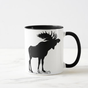 Moose Silhouette Mok