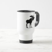 Moose Silhouette Reisbeker (Voorkant rechts)
