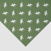 Moose Silhouettes Pattern Tissuepapier (Detail)