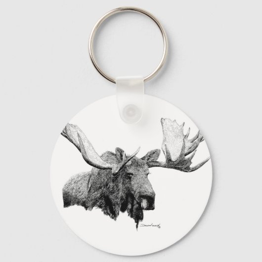 Moose Sleutelhanger (Voorkant)