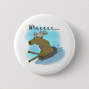 Moose Snow Tubing Ronde Button 5,7 Cm