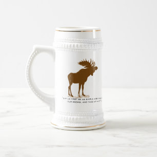 Moose Stein-Walden, Henry David Thoreau Quote Bierpul