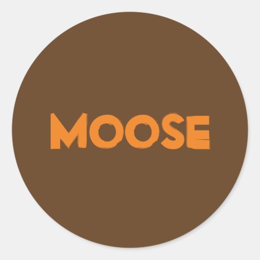 Moose Sticker (Voorkant)