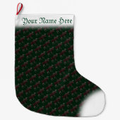 Moose Stocking Moose Kerstmis Stocking Custom Grote Kerstsok (Voorkant)