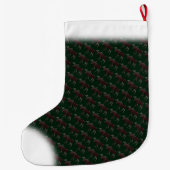 Moose Stocking Moose Kerstmis Stocking Custom Grote Kerstsok (Achterkant)