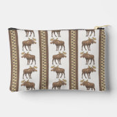 Moose Stripe Zipper Pouch Etui (Achterkant)