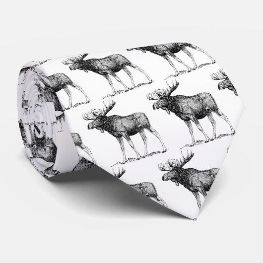 Moose Stropdas (Opgerold)