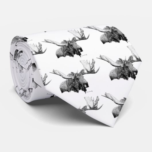 Moose Stropdas (Opgerold)