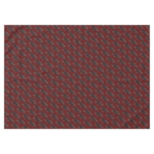 Moose Tablecloth Moose Art Tablecloth Tafelkleed (Voorkant (Horizontaal))