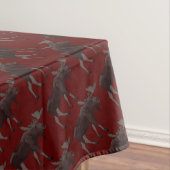 Moose Tablecloth Moose Art Tablecloth Tafelkleed (Voorbeeld)