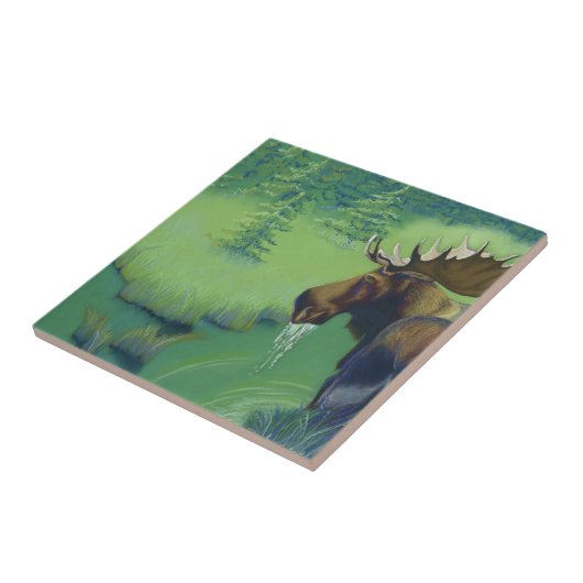 Moose Tegeltje (Zijkant)