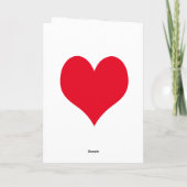 Moose Valentines Carte Jour Fête (Dos)