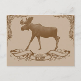 moose van de maligne briefkaart