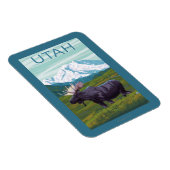 Moose with MountainUtah Magneet (Rechterzijde)