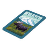 Moose with MountainUtah Magneet (Linkerzijde)