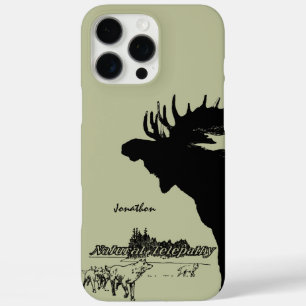 Moose Wolf Wildlife Kies kleur iPhone 16 Pro Max Hoesje