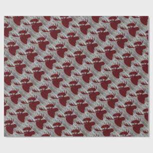 Moose Wrapping Paper Cadeaupapier