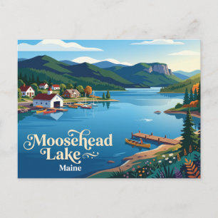 Moosehead Lake Maine Briefkaart