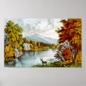 Moosehead Lake Poster Print (Voorkant)