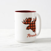 Moosehead Lumberjack Two-Tone Coffee Mok (Voorkant rechts)
