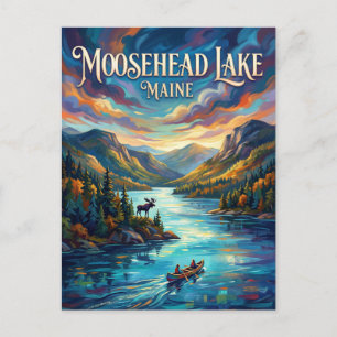 Mooseheadmeer VS Briefkaart