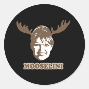 Mooselini Ronde Sticker
