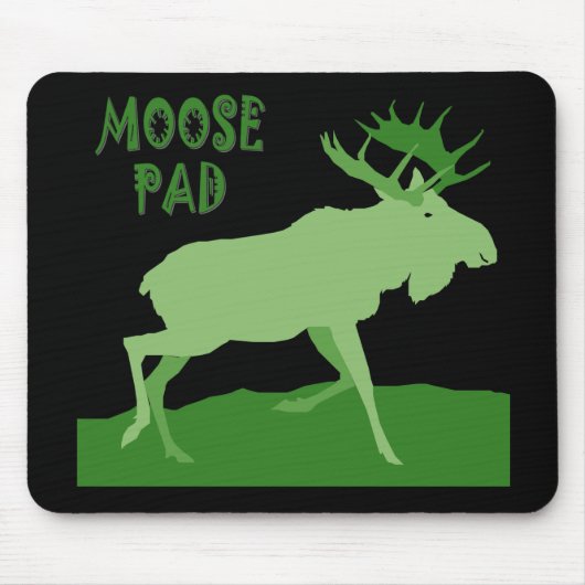 Moosepad Mousepad Muismat (Voorkant)