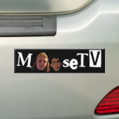 MooseTV Bumpersticker (Op auto)