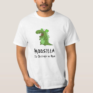 MOOSILLA De oestroyer van het Man T-shirt