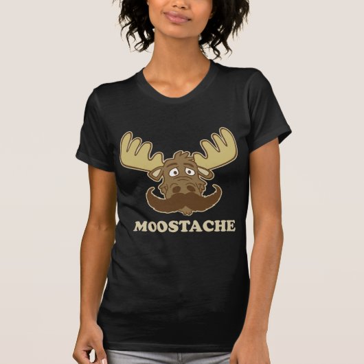 Moostache T-shirt (Voorkant)