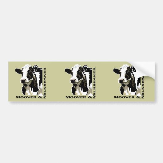 Moover Dairy Cow Bumpersticker (Voorkant)