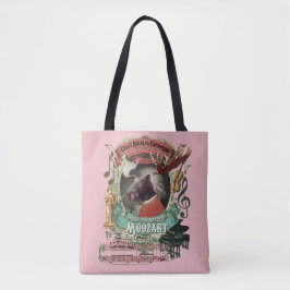 Moozart Moose Animal Composer Mozart Parody Tote Bag