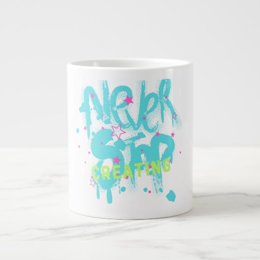mop maken extra grote beker (Voorkant)