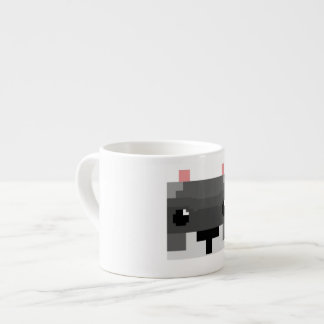 Mop met cute dier voor espresso kop
