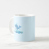 Mop Oceanische Walvis Mok (Voorkant links)