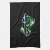 Mopar: '68 Dodge-lader met groen bliksem Theedoek (Verticaal)