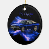 Mopar:  "69 Dodge-lader Keramisch Ornament (Links)