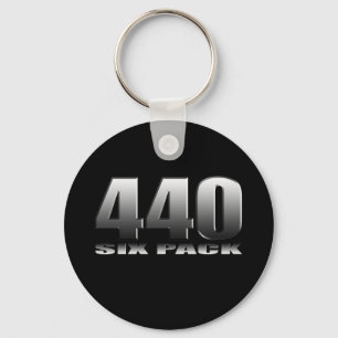 Mopar Dodge 440 Six Pack Sleutelhanger