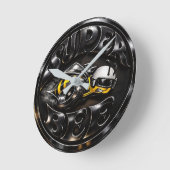 Mopar - Dodge Super Bee Round Clock Ronde Klok (Hoek)