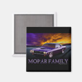 MOPAR FAMILLE FRIDGE MAGNET (Recto/Verso)