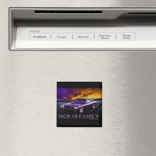 MOPAR FAMILLE FRIDGE MAGNET (In Situ (Lave-vaisselle))