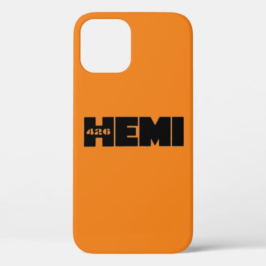 Mopar - HEMI Engine Hoesje-Mate iPhone Case (Achterkant)