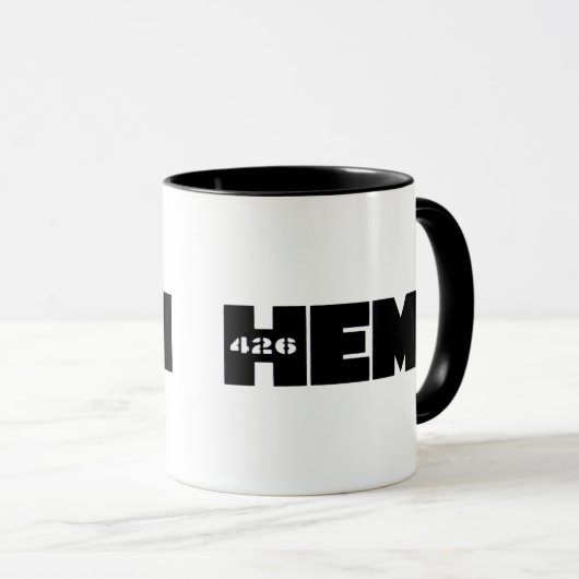 Mopar - Mug HEMI (Devant droit)