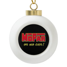 Mopar - Musclecar Ceramic Ball Ornement de Noël