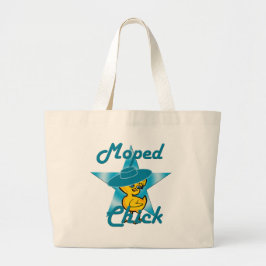 Moped Chick 7 Grote Tote Bag