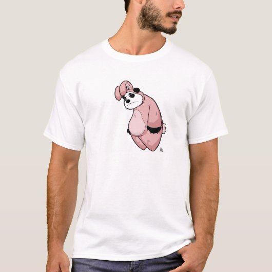 Mopey Panda Bunny T-shirt (Voorkant)