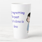 moppen leuk latte mok (Voorkant)