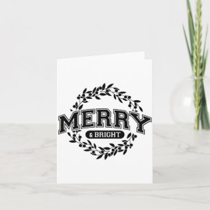 Mopperig En Spannend Vrolijk Kerstfeest Helder Bij Kaart