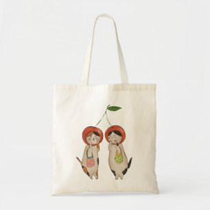 Mopperige Kersen Tote Bag